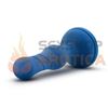 Plug anal con vibracion control inalambrico y carga usb